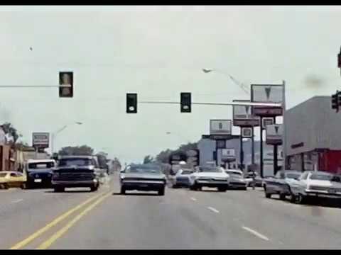 Driving around Fort Smith, Arkansas with Ed Golden in 1975