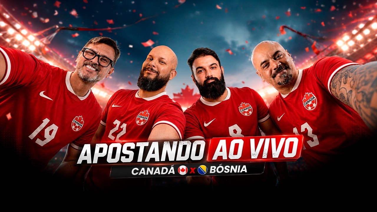 AO VIVO | Canadá x Bósnia – Análise Pré-Jogo e Cenários da Partida - APOSTANDO AO VIVO - 12/06/26