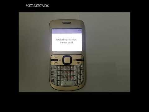 formater NOKIA C3 code