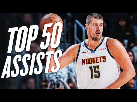 Top 50 Assists Of The 2024-25 NBA Regular Season!
