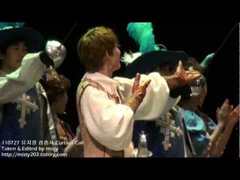 110727 The Three Musketeers Curtain Call - Kyuhyun