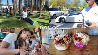 DAY IN THE LIFE| Lenox Mall, Vegan Eats, Family Fun