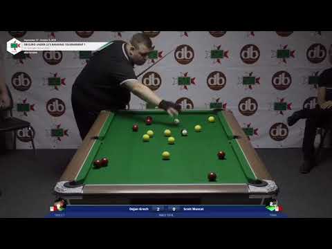 Euro Ranking Tournament 1 Under 23's Final - Dejan Grech vs Scott Muscat