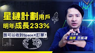 【豚股喇面】 EP.28星鏈計劃明年正式上線!馬斯克宣告衝刺用戶數破50萬!這家供應商證實收到訂單，相關營收3倍跳 | Mr.海豚 范振鴻 (圖)