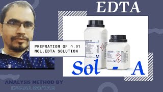 Preparation of 0.01 Mol.EDTA Solution