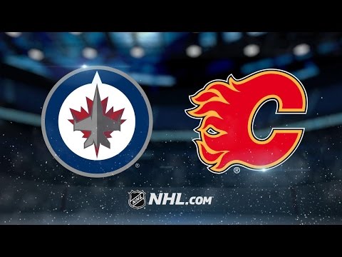 Flames down Jets in Calgary, 4-1