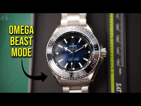 Omega Seamaster Planet Ocean Ultra Deep 6000M Diver In O-MEGASTEEL Master Chronometer Cert Beast