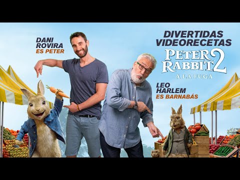 PETER RABBIT 2 - Dani Rovira y Leo Harlem cocinan TIMBAL de TRÍO DE HUMMUS | Sony Pictures España