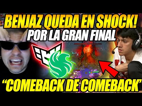 😲Histórica Final!😲 BENJAZ en shock por la VOLTIS de HEROIC vs FALCONS en la FINAL PGL Wallachia