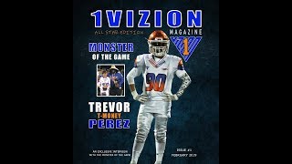 Trevor &quot;T-Money&quot; Perez 2018 Football Highlights 1 Vizion/Gilroy Browns JV