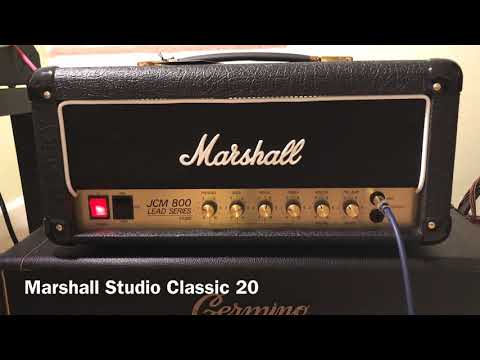 Marshall Origin 20H vs Marshall Studio Classic SC20 JCM800