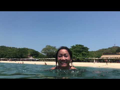 Swimming in Thailand with Deena and iPhone X