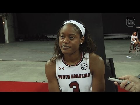 Kaela Davis at Media Day — 10/25/16
