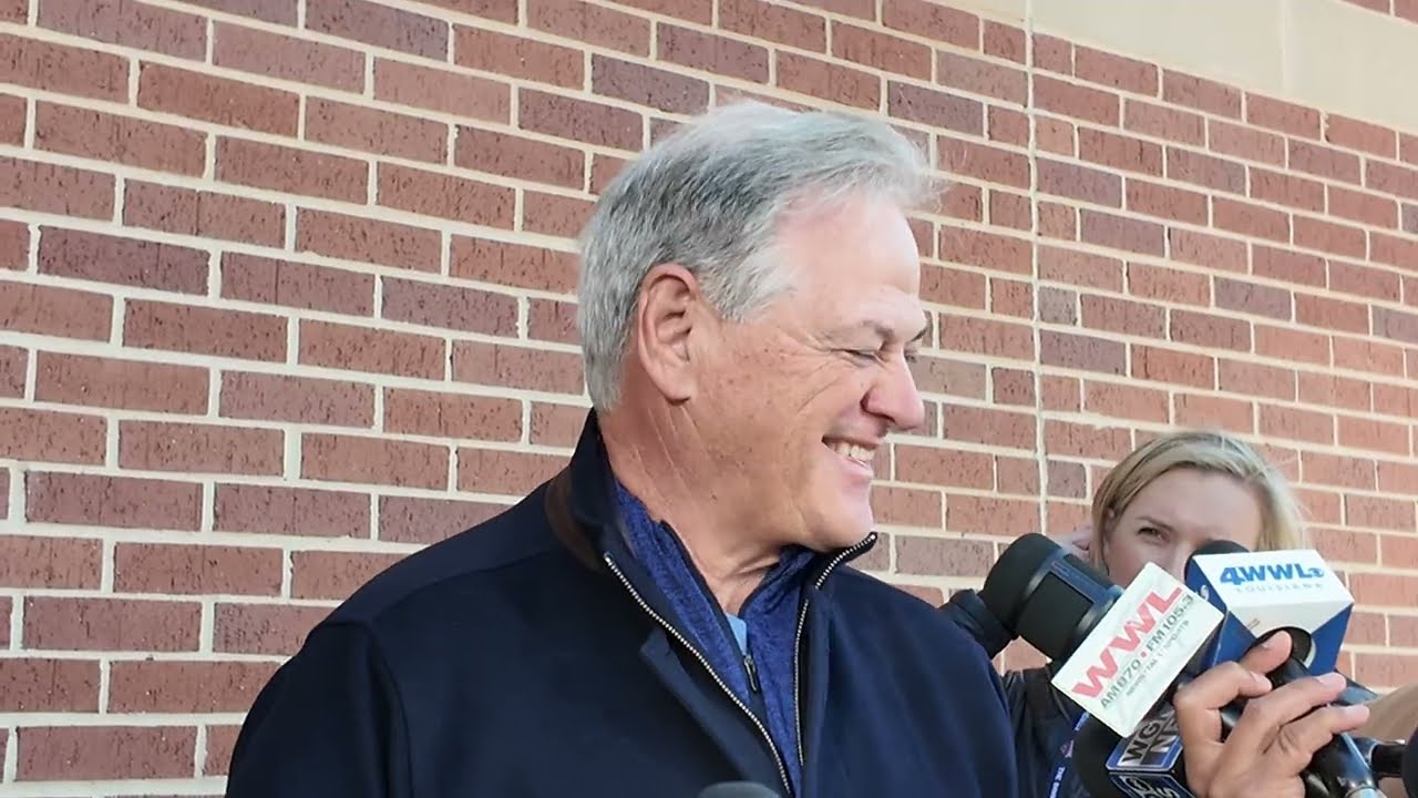 Saints GM Mickey Loomis on Senior Bowl, having multiple coaches participating, depth of draft class