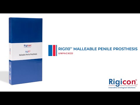 Rigi10 Malleable Penile Prosthesis | Semi-Rigid IPP