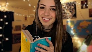 [ASMR] Sister Reads You to Sleep 2 (Soft Rain/Thunder)