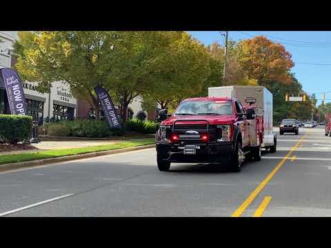 11/11/21 - Raleigh Fire - Mini 14 + ATV 14 and Squad 14 Responding
