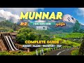 Munnar 2 Days Travel Guide மூணாறு சுற்றுலா Munnar Tourist Places Budget 
