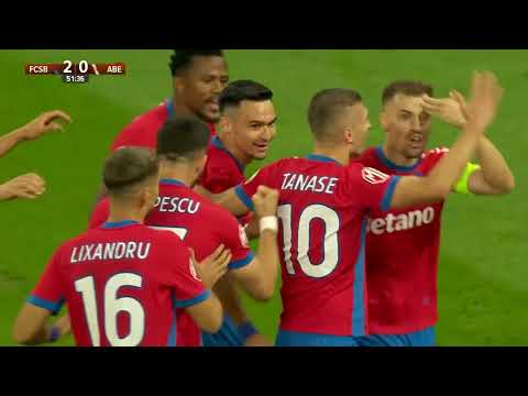 REZUMAT. FCSB - Aberdeen 3-0. Calificare în faza prinicipală Europa League pentru roș-albaștri