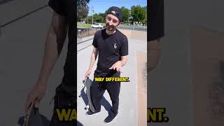 How to Rock to Fakie on a skateboard. #skateboarding #skate