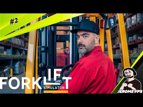 [FR] [E2] Forklift Simulator Je change de travaille pour aller en extérieur.