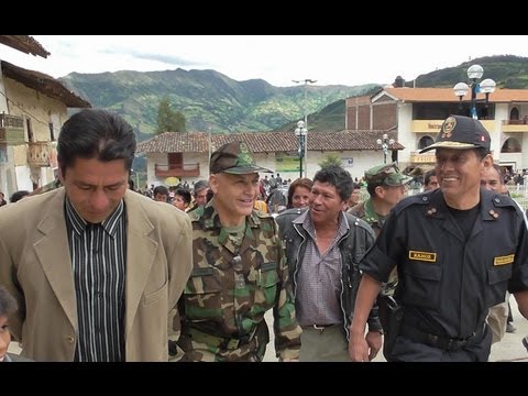 GRAL. PNP JORGE FLORES GOICOCHEA EN CHILIA PATAZ LA LIBERTAD