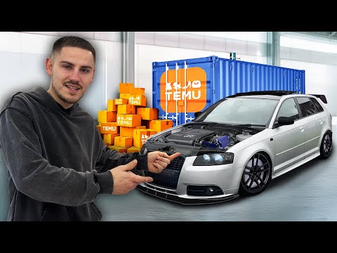 Modifying My ABANDONED Audi With TEMU Parts...