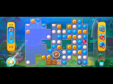 Fishdom Easy Level 9126 (with ingame Lightning Booster) @choraelmin