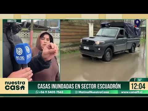 Vecinos denuncian casas inundadas en Escuadrón Coronel