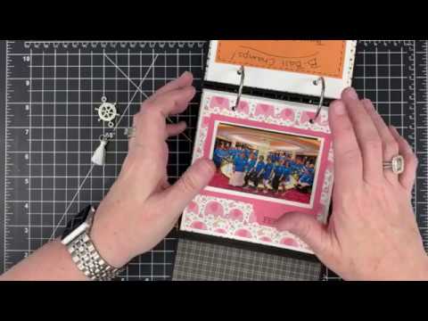 2019 Desk Calendar Turned Mini Album - February