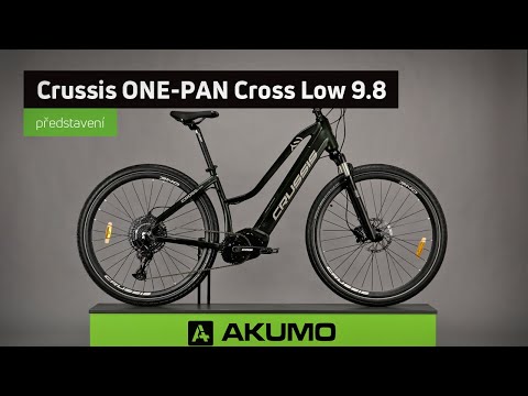 Elektrokolo CRUSSIS ONE-PAN Cross Low 9.8 - krosové elektrokolo