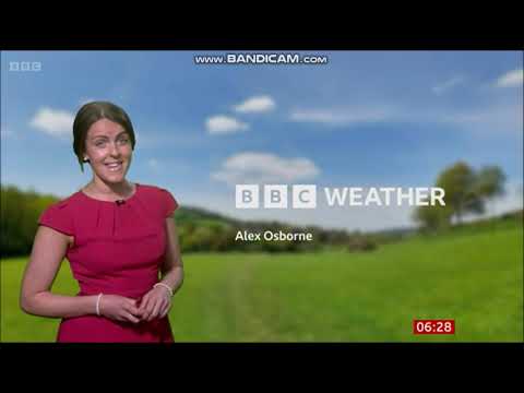 (HD) Alex Osbourne BBC ONE Points West weather May 23rd 2023 - 60 fps