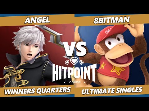 Hitpoint Online Winners Quarters - Angel (Robin) Vs. 8BitMan (Diddy Kong) Smash Ultimate