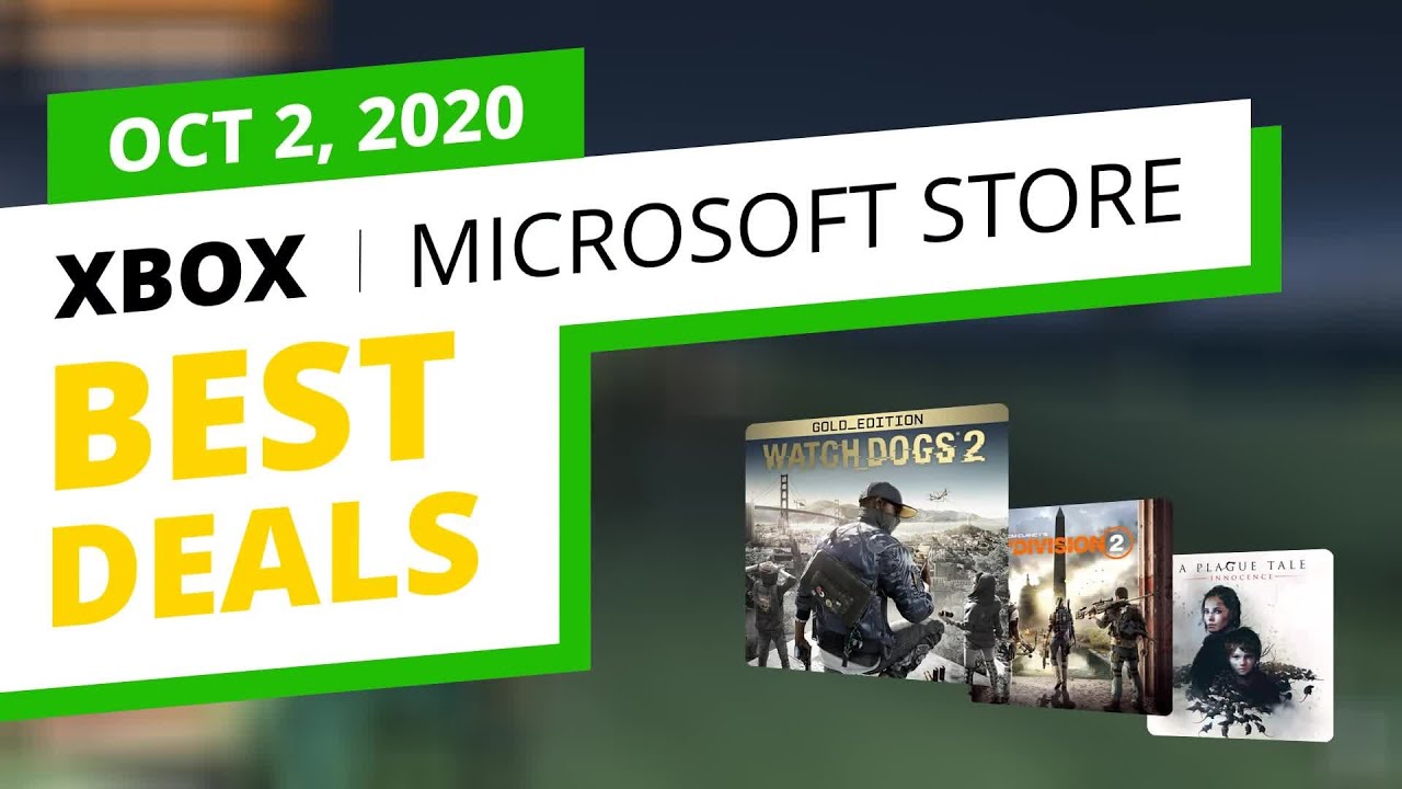 Best Xbox Deals in the official Microsoft Store, Oct 2, 2020