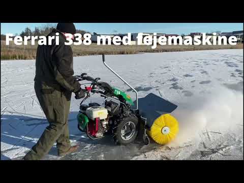 Ferrari 338 med 100 cm fejemaskine