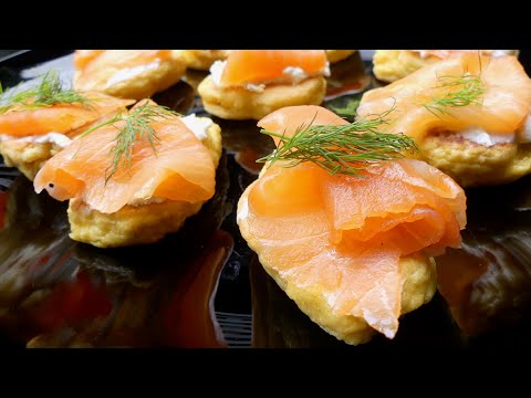 KETO Pancakes With Smoked Salmon And Lemon Cream Cheese Recipe