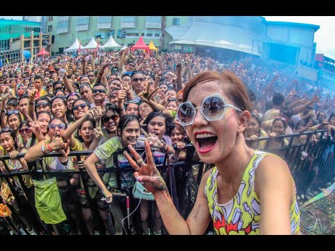 P.Joana at Medan Color Run & DJ Festival 2015