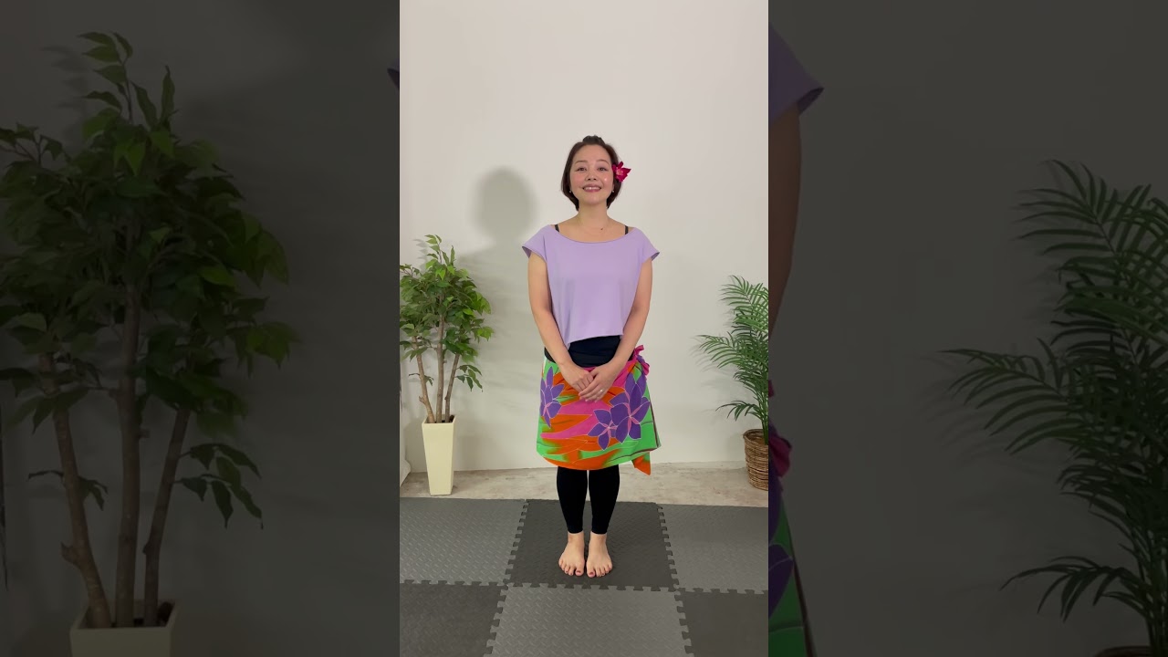 体幹タヒチアンダンス最終レッスン終了いたしました🌺 #タヒチアンダンス #shorts