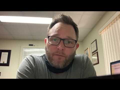 Video of Lighthouse CEO, Kyle Johnson at his office desk