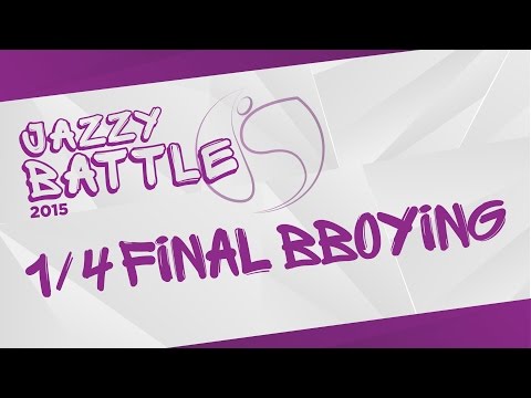 Bboy Fat Bastard Vs Bboy Douglas | 1/4 Final Bboying | Jazzy Battle 2015