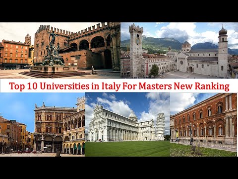 Top 10 UNIVERSITIES IN ITALY FOR MASTERS  New Ranking | Bocconi University of Milan Video