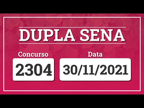 Capa de DUPLA SENA 2304