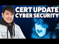 Cyber Security Certification Update