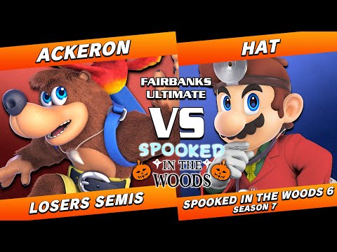 Spooked in the Woods 6: MZ | Ackeron (Banjo) vs Hat (Dr. Mario) - SSBU Losers Semis