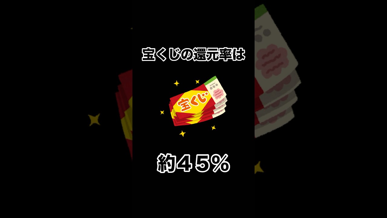 ギャンブルの還元率に関する雑学