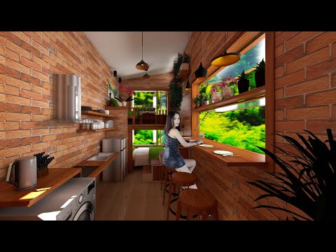 Tiny House Minimalist Style 22sqm(236sqft) | Homestay in Dalat | Living Big In Tiny House