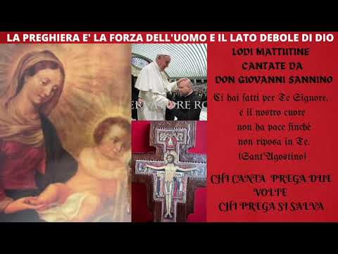 LODI MATTUTINE DEL 20 MARZO 2023. San Giuseppe sposo della Beata Vergine Maria. Solennità