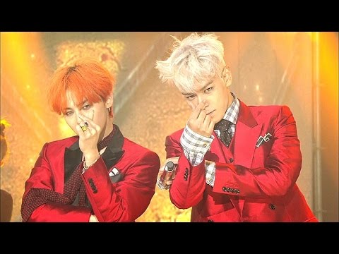 (Comeback Special) BIG BANG (GD & TOP) - KURA (ZUTTER) @ Popular song Inkigayo 20150809