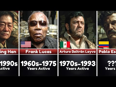 Most Powerful Drug Lords of All Time | Where did they end up?
