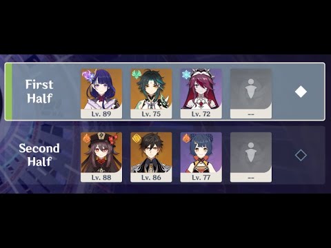 2.1 Spiral Abyss Reset, Polearm Supremacy - (Floor 12, 9 Stars)